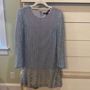 Theyskens’ Theory Beaded Dress Size 2